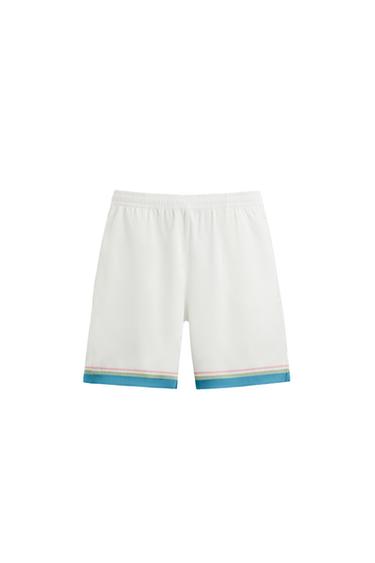 BERMUDA ESTAMPADO BANDAS