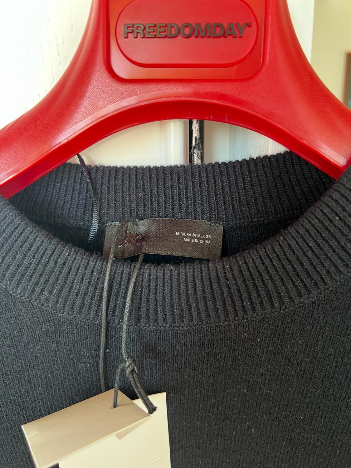 JUMPER WITH CONTRAST POPLIN - Image 6