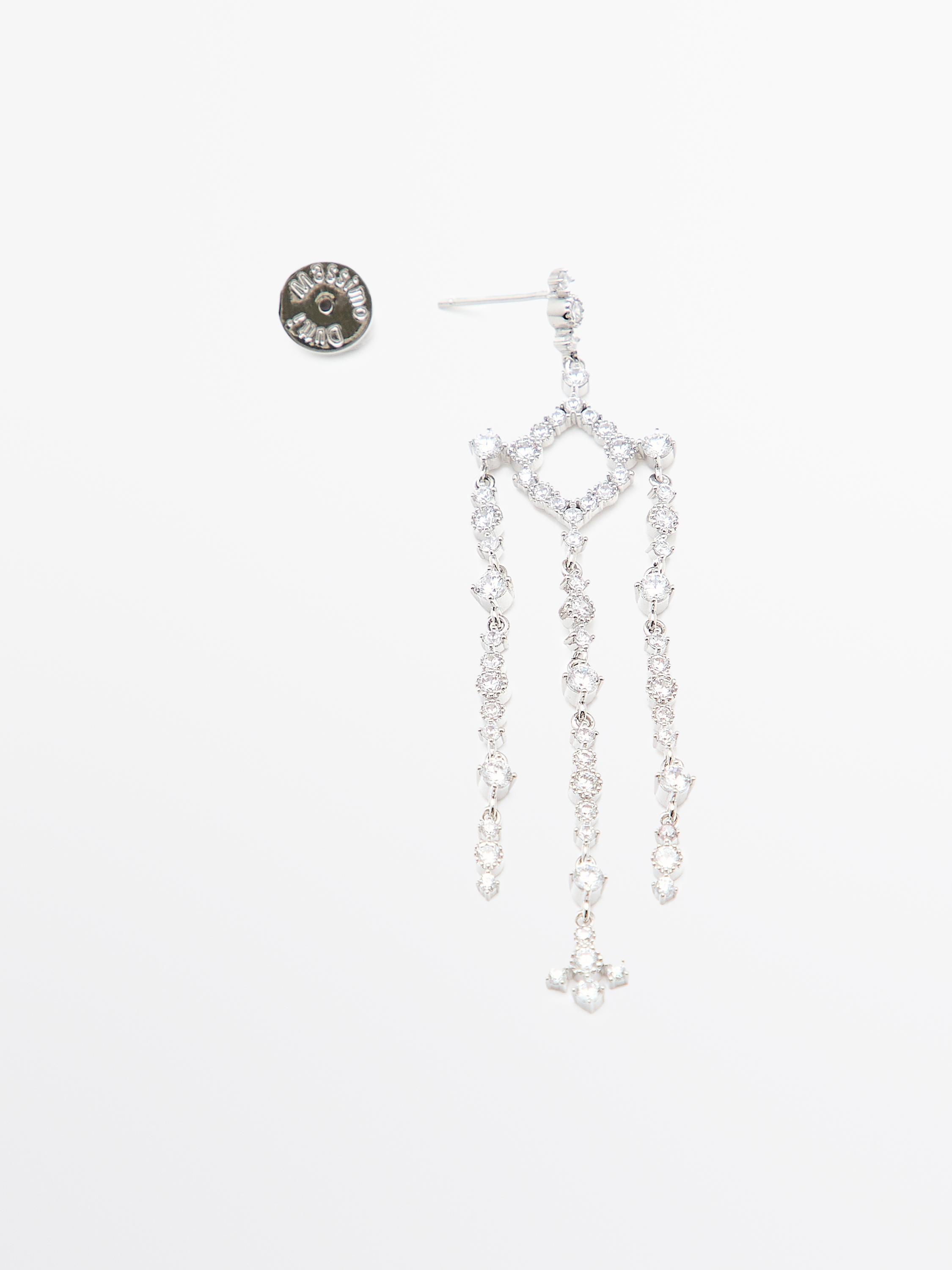 Boucles d’oreilles brillants chandelier