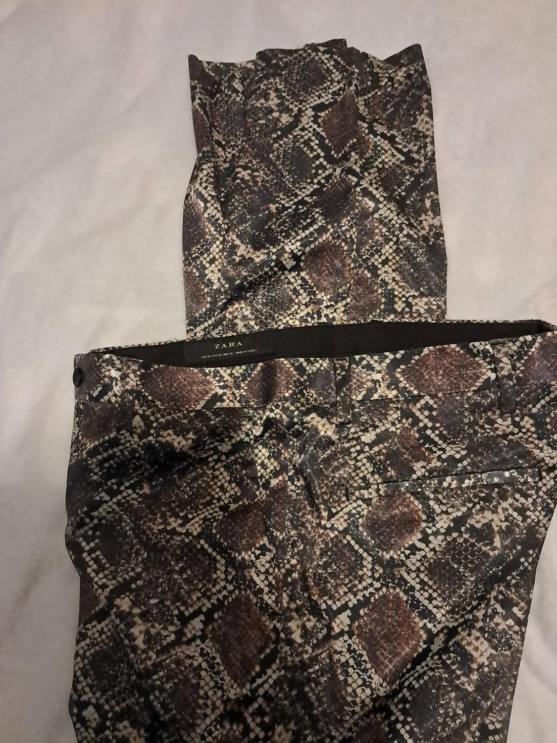 SNAKE PRINT TROUSERS - Image 3