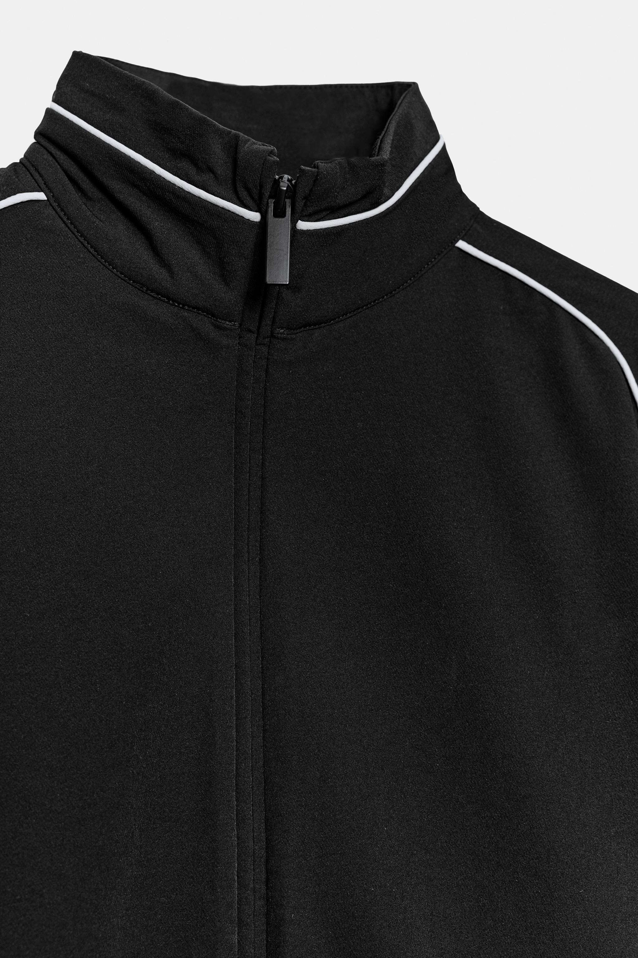 CONTRAST PIPING TECHNICAL JACKET