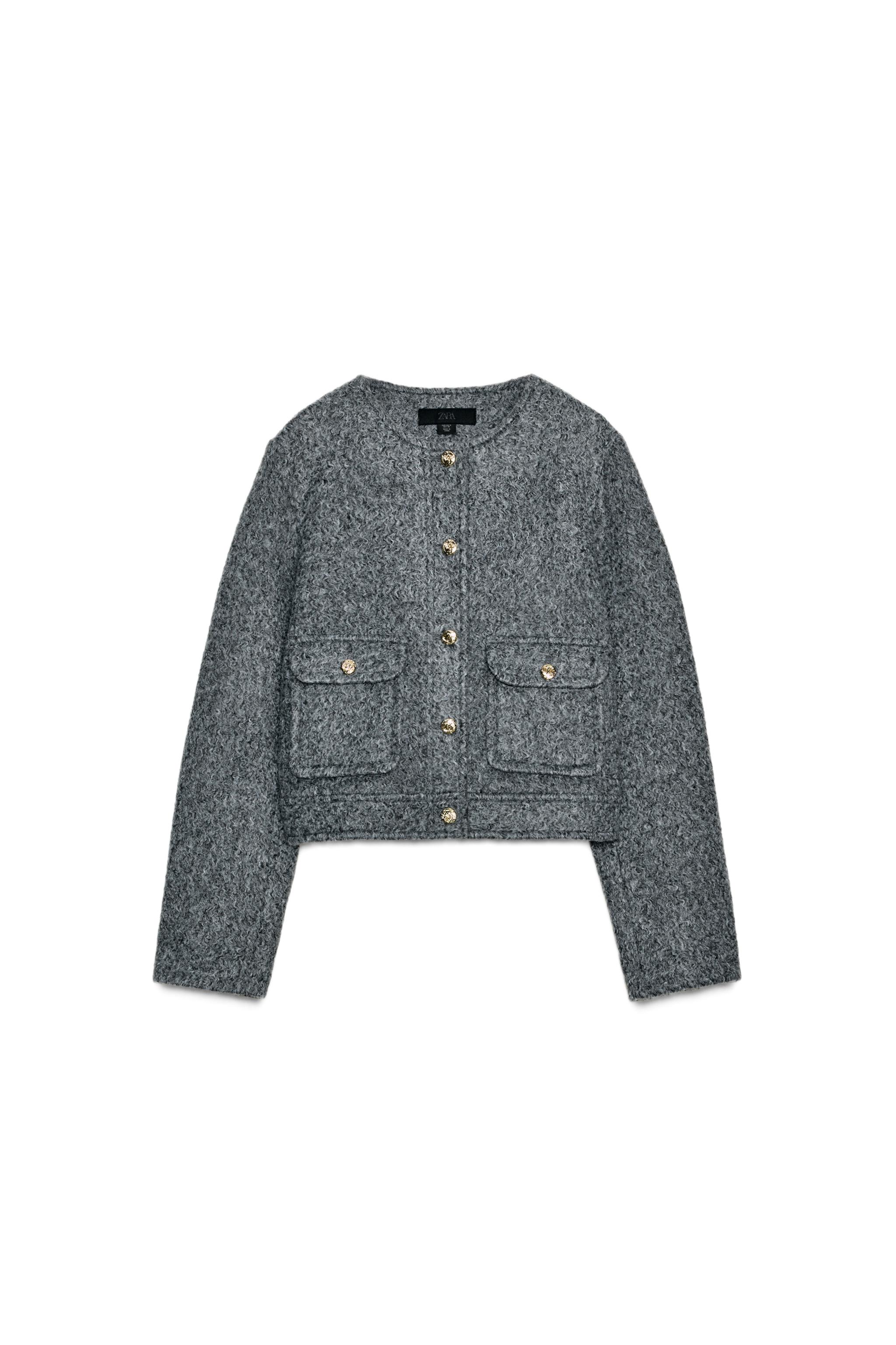 今期　zara ブークレジャケット　ネイビー　　M 03046073802-e1.jpg?ts=