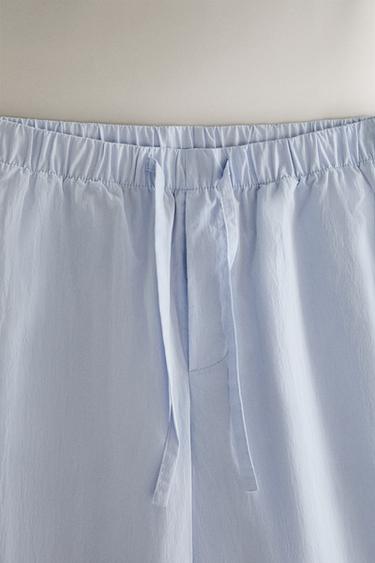 PANTALON LONG - Bleu clair de Zara - Image 1