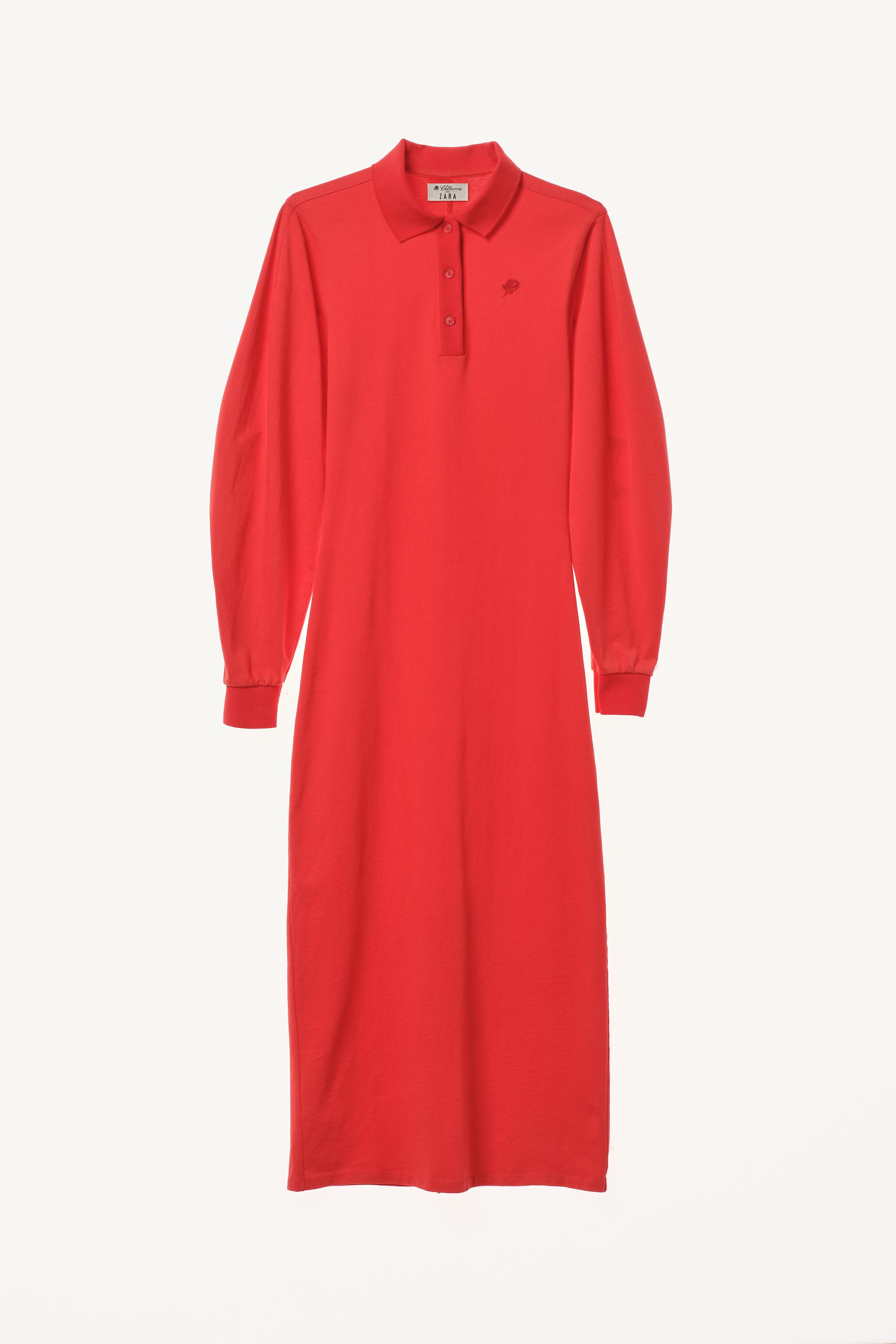 ZARA ワンピース ポロネックワンピース WILLY CHAVARRIA X ZARA - レッド | ZARA Japan