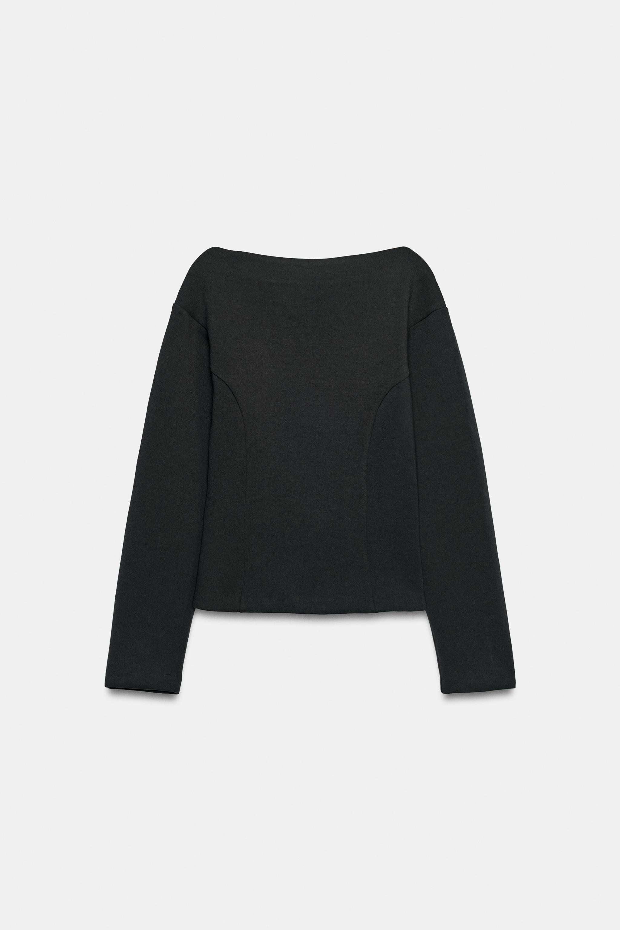 VOLUMINOUS TECHNICAL SWEATSHIRT