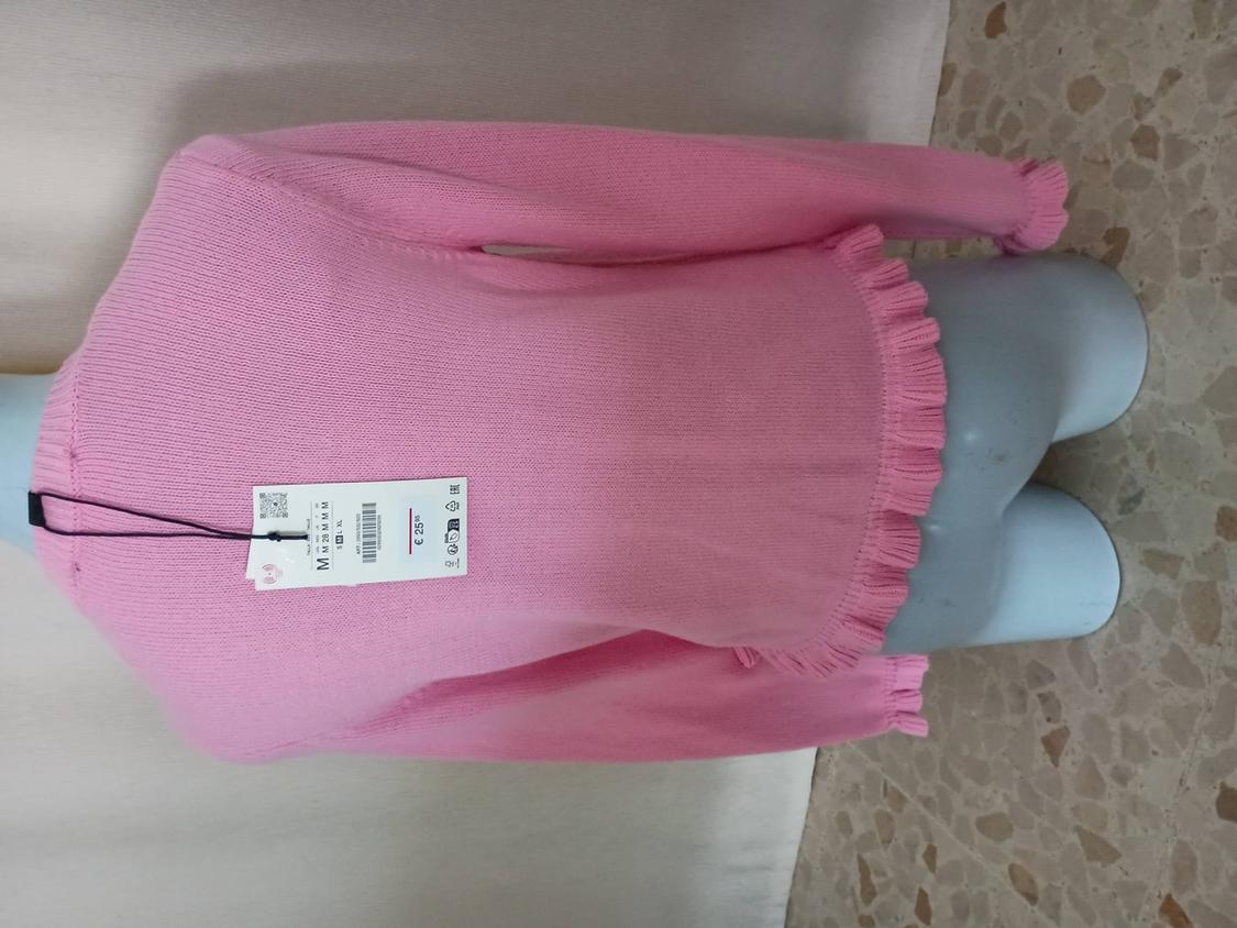 RUFFLED KNIT CARDIGAN - Image 2