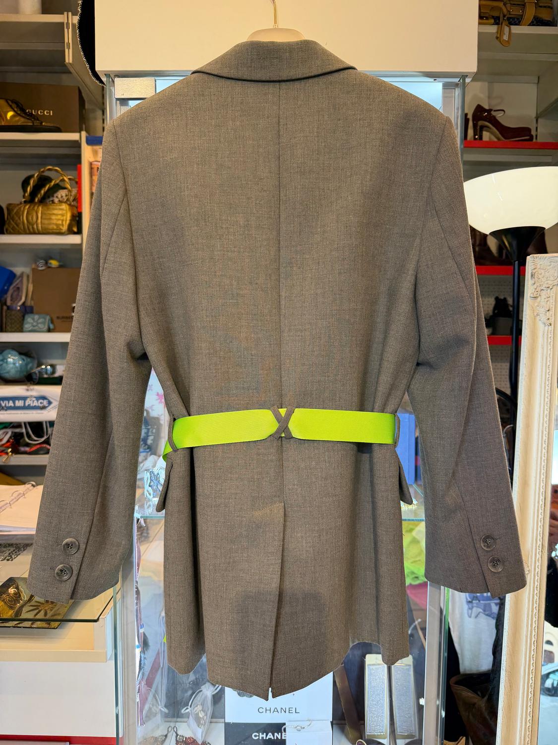 OVERSIZED BLAZER WITH BELT - Image 2