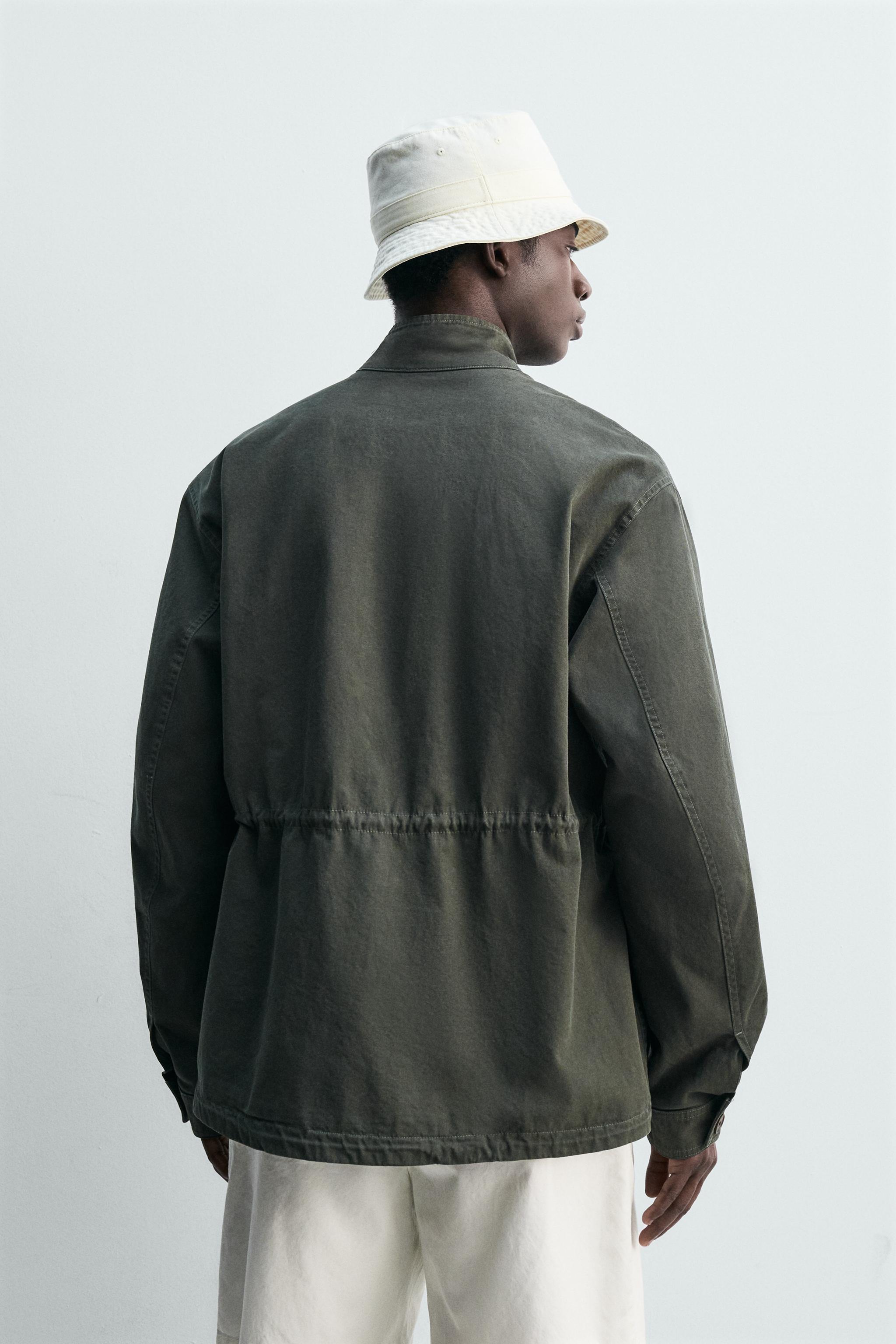 BLOUSON LAVÉ POCHES UTILITY