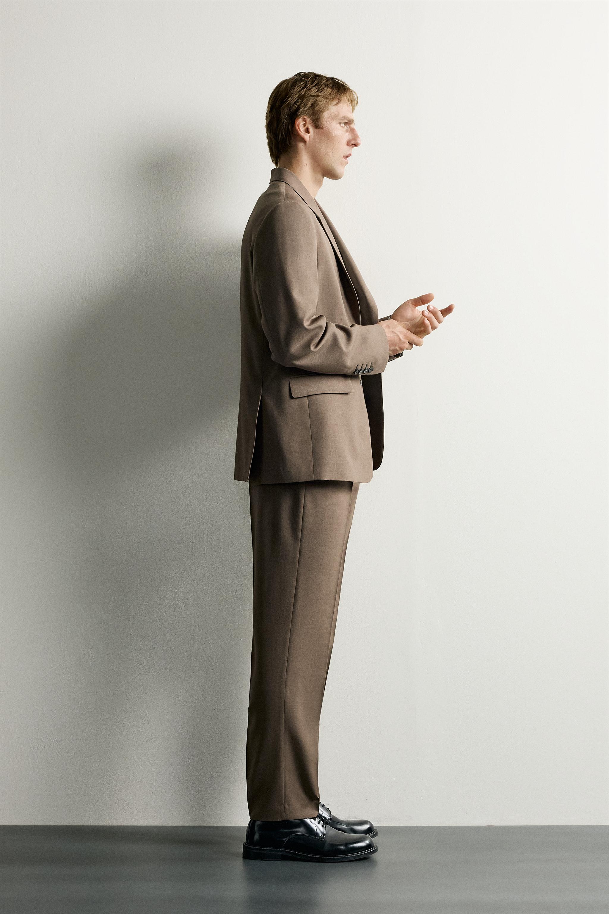 REGULAR FIT SUIT BLAZER