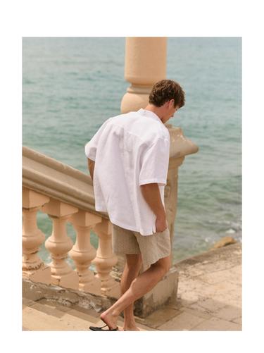 Zara Printed swimming trunks - 516