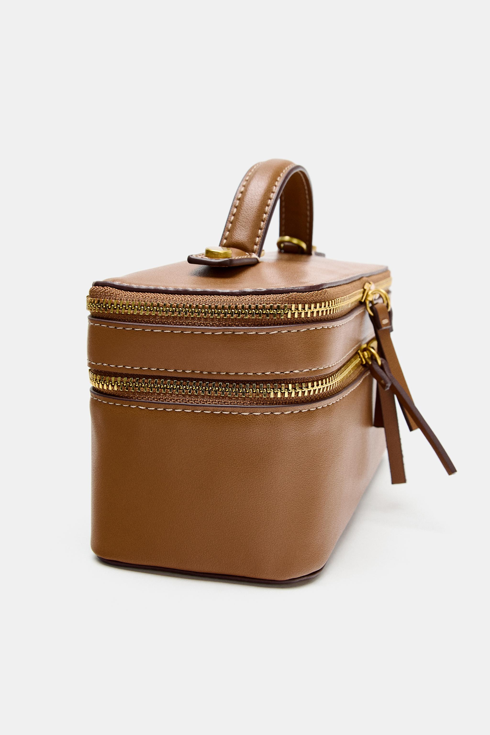 VANITY BAG - Dark tan | ZARA Canada