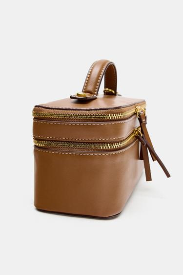 SAC VANITY - Marron foncé de Zara - Image 4