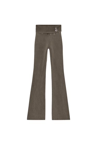 PANTALON FLARE BRATZ® - Marron foncé de Zara