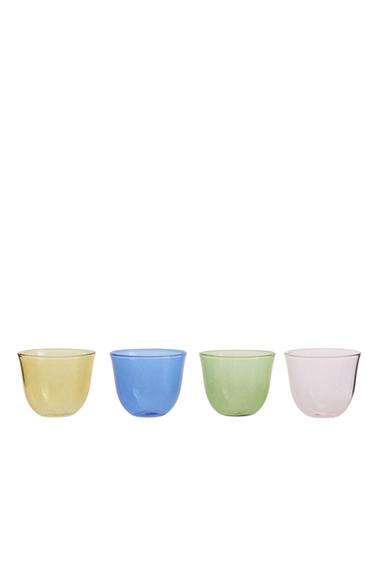 BOROSILICATE SHOT GLASSES (SET OF 4) - Various by Zara