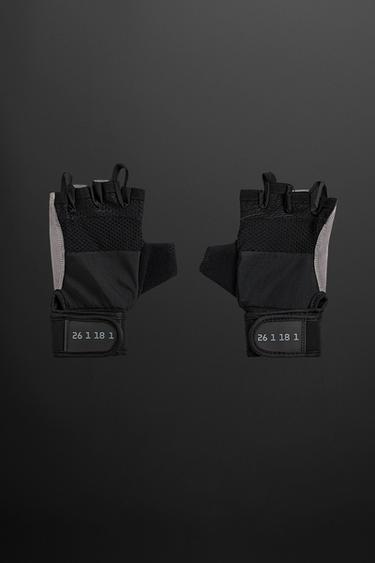 СПОРТИВНЫЕ ПЕРЧАТКИ — ЧЕРНЫЙ от Zara — изображение 0