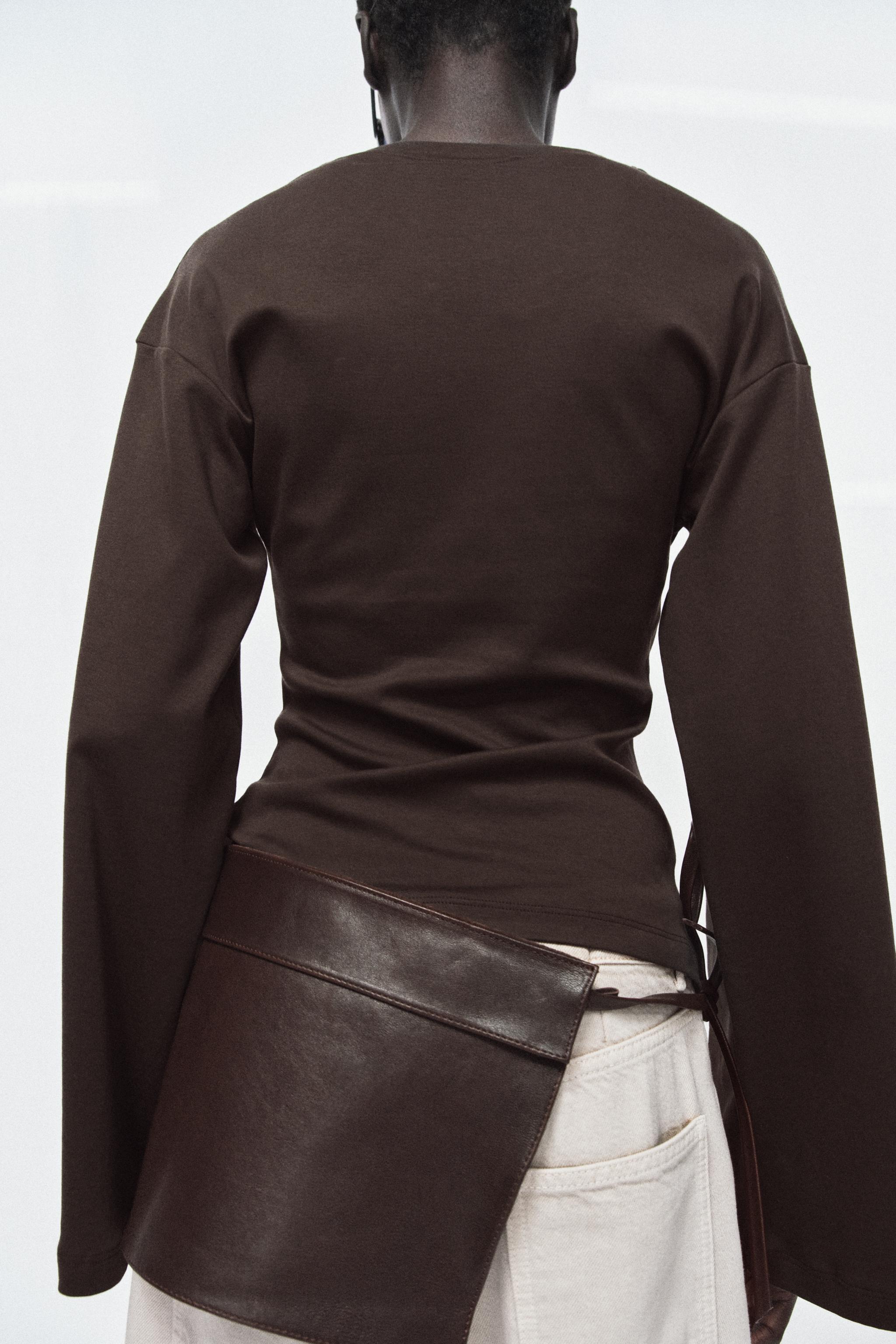 100% LEATHER SKIRT BELT