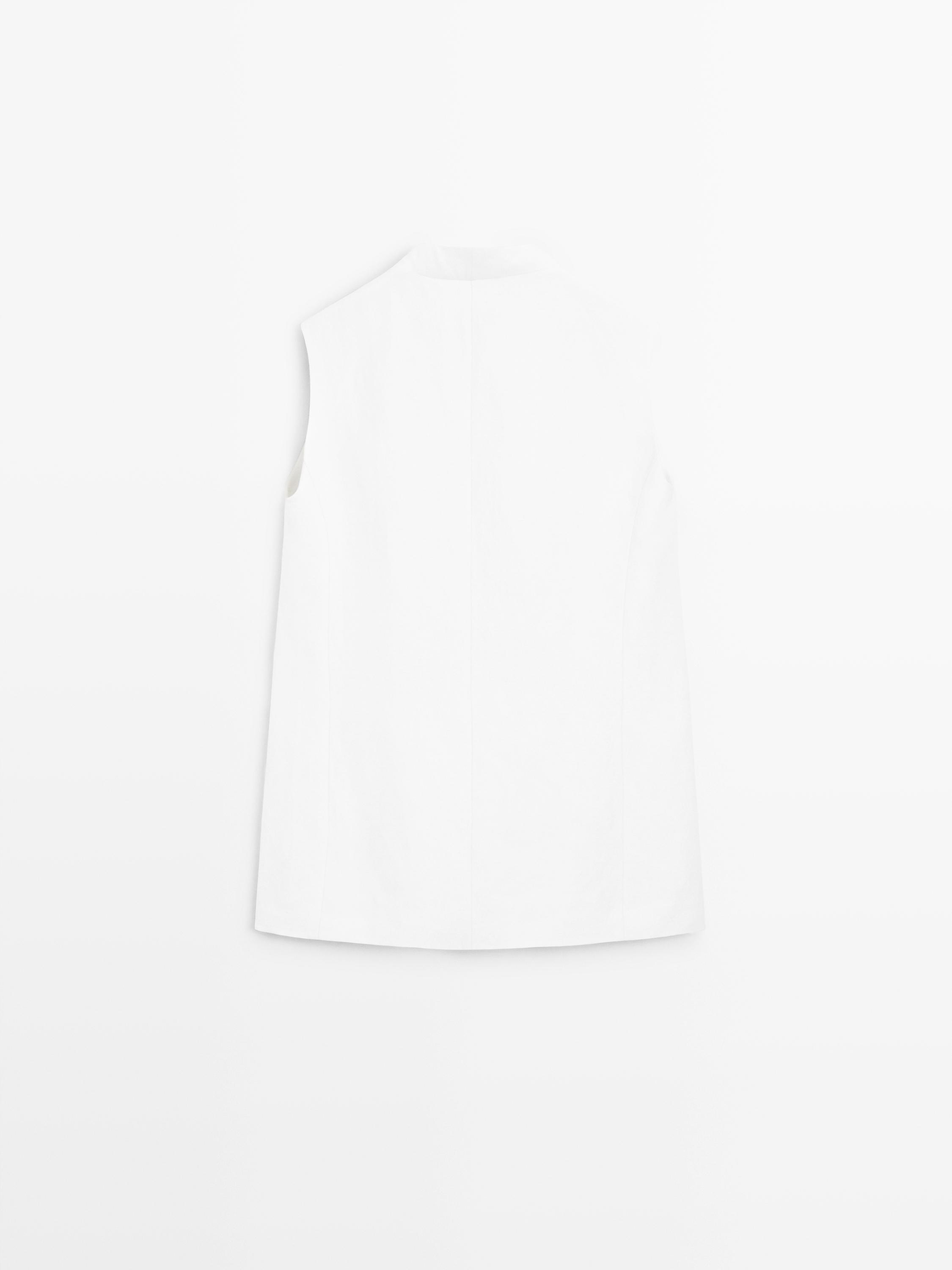 Waistcoat with pocket details - STUDIO