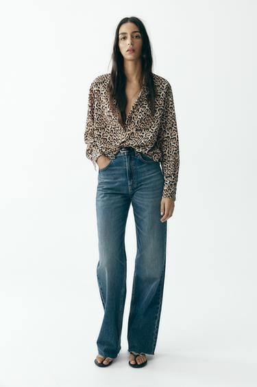 ANIMAL PRINT SHIRT - Leopard by Zara - Image 0