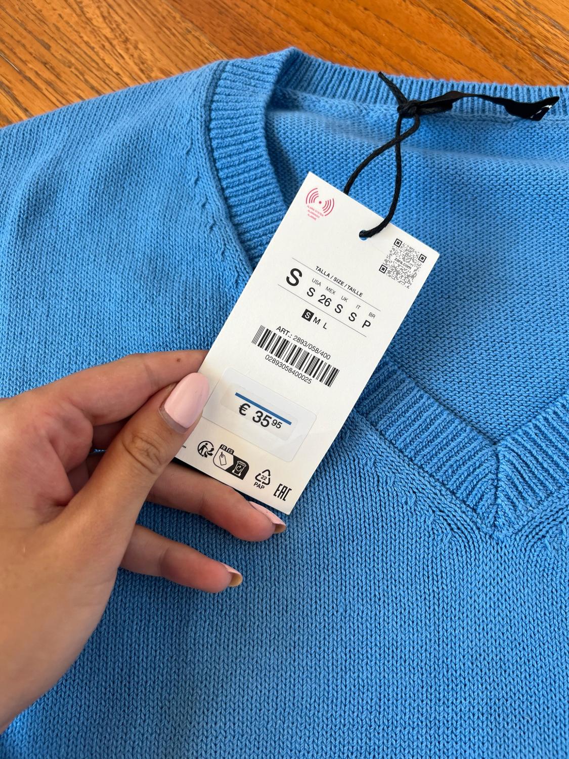 V-NECK KNIT JUMPER - Image 3