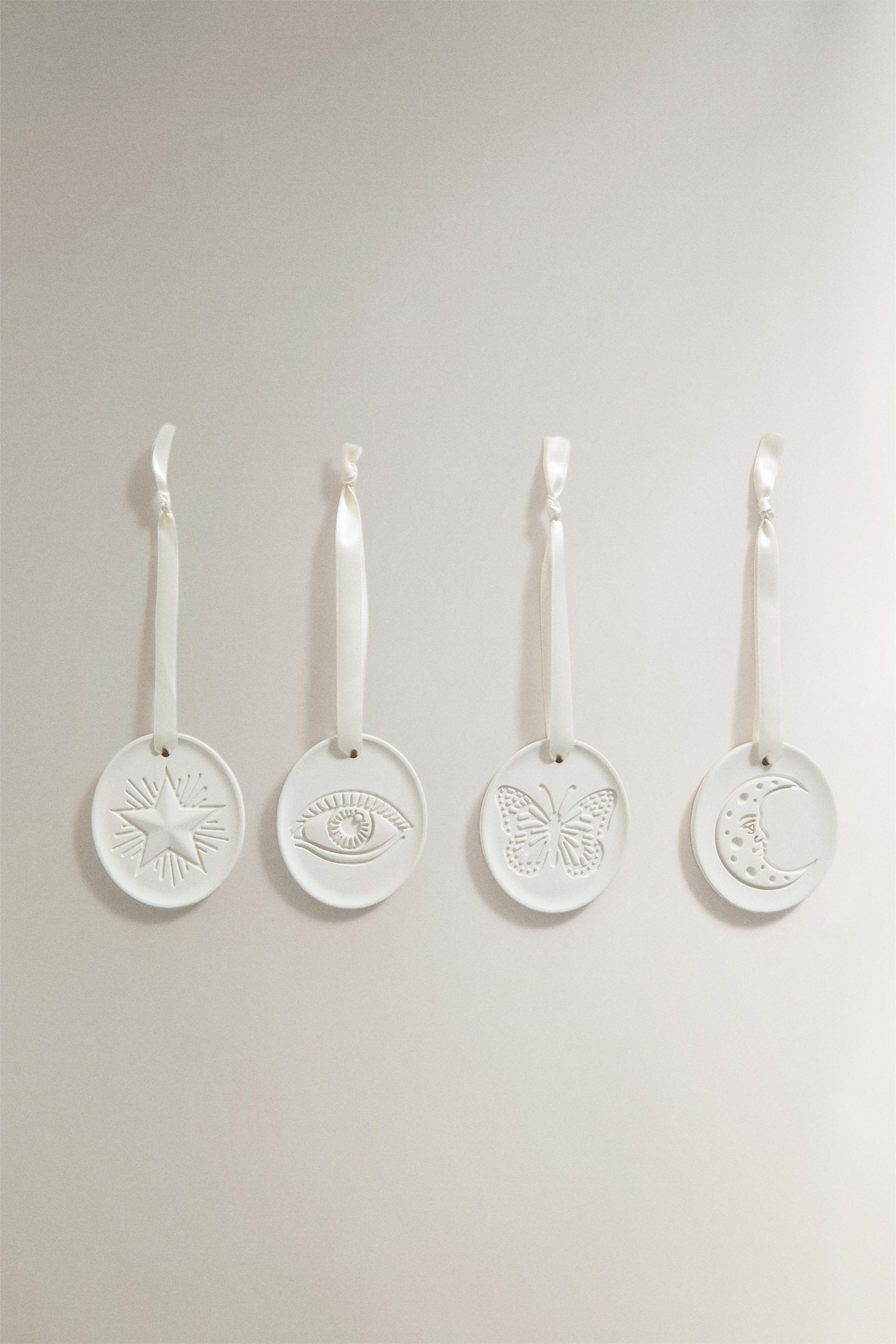 MARISA BERENSON DECORATIVE CERAMIC PACK (PACK OF 4)