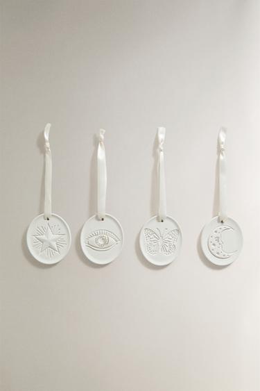 PACK OF DECORATIVE CERAMICS (PACK OF 4) | MARISA BERENSON - خَام الخاص بـ Zara - صورة 0