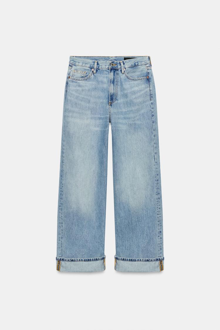 Jeans holgados de tiro medio de la colección ZW 6