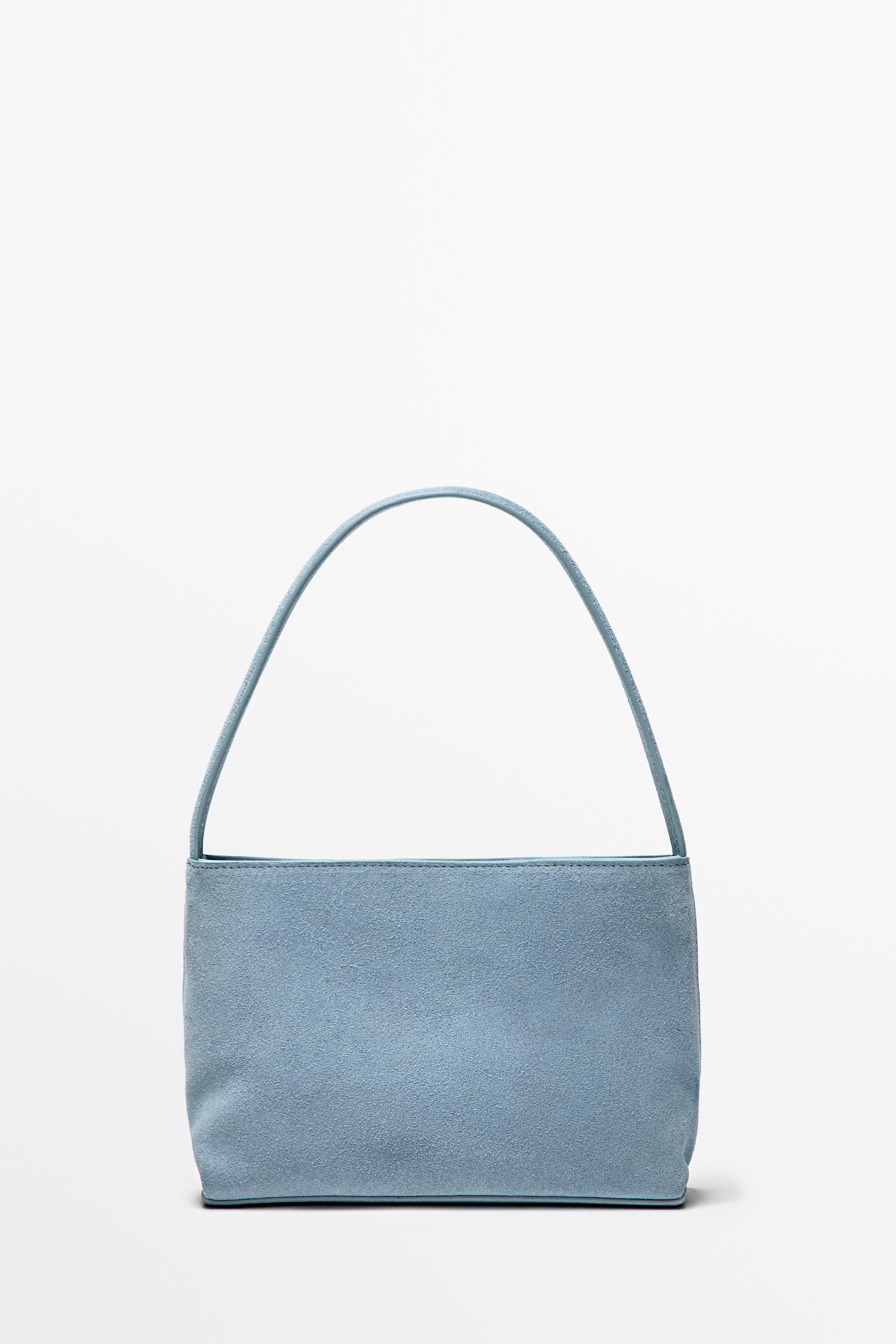 Split suede leather shoulder bag - cheetah | ZARA United States