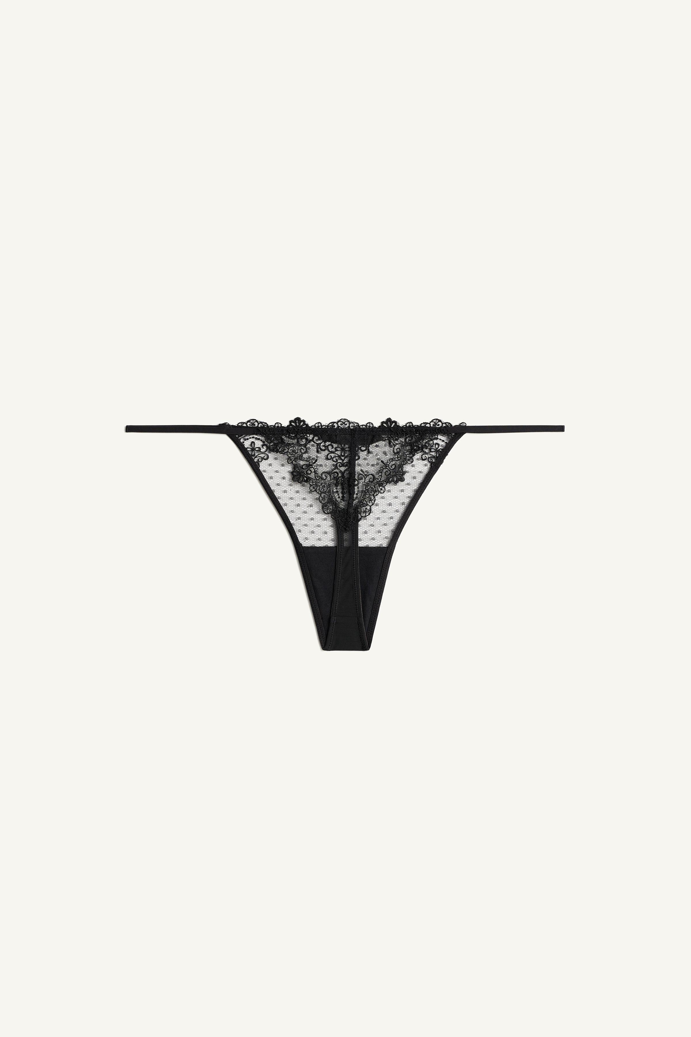 LIMITED EDITION LACE THONG