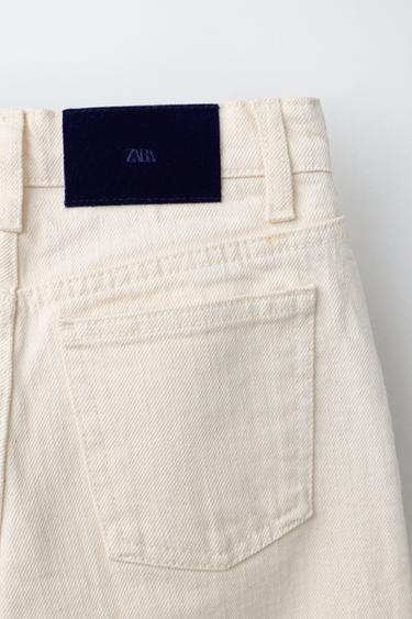 BLOOMER TROUSERS WITH PLEATS - White by Zara - Image 3