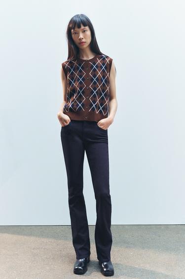 ZW COLLECTION BOOTCUT LOW-RISE JEANS - Blue by Zara - Image 0