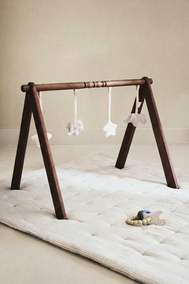 Zara ASH WOOD BABY GYM - Dark brown