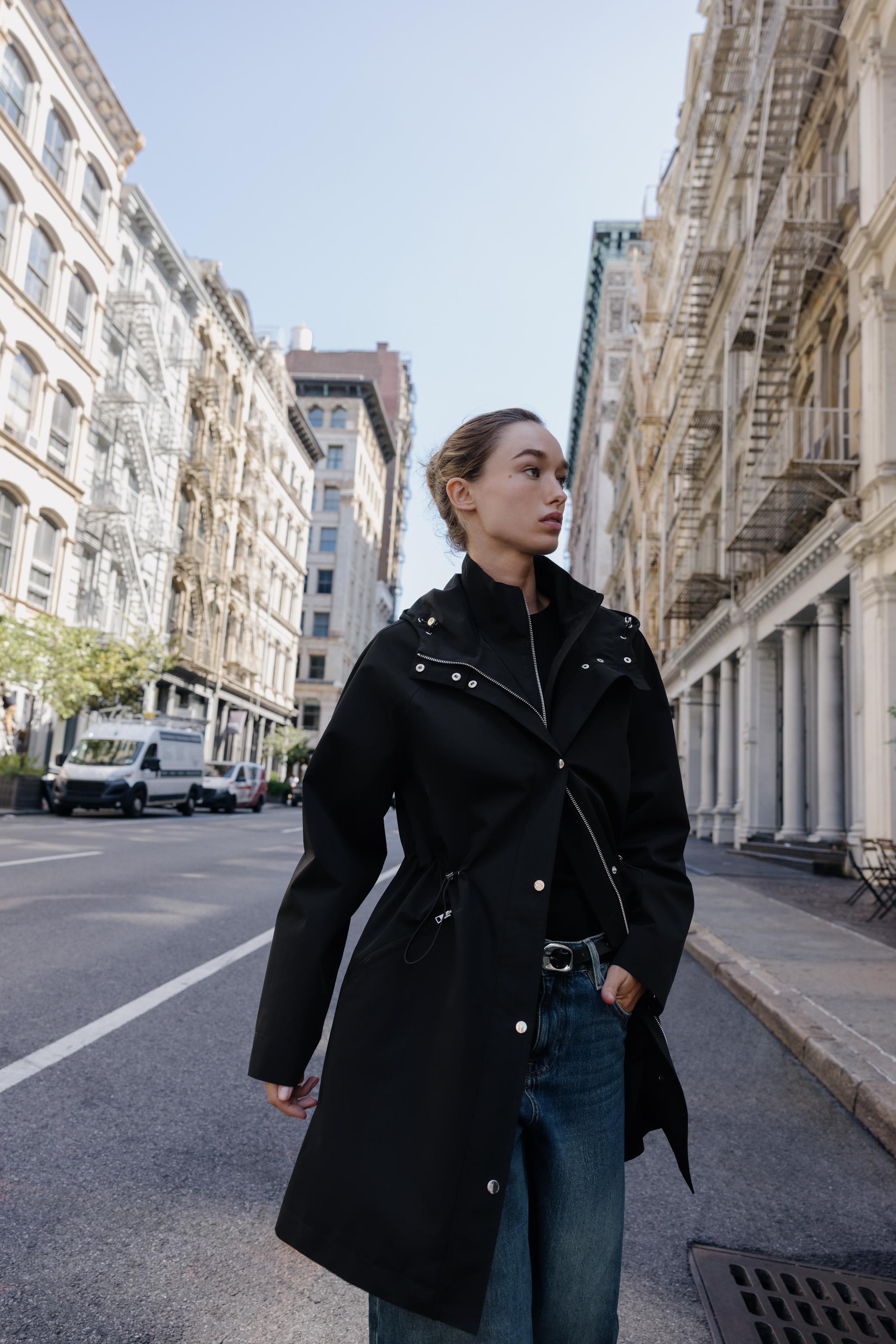 超レア美品★オイルド★Millerain×ZARAブラックウォッチトレンチコート 楽天市場】zara トレンチ コート レディースの通販