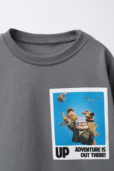 T-SHIRT À IMPRIMÉ PHOTOGRAPHIQUE UP © DISNEY - Gris de Zara - Image 2