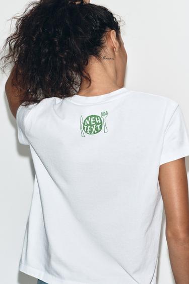 PAULA GRENOUILLE T-SHIRT - White by Zara