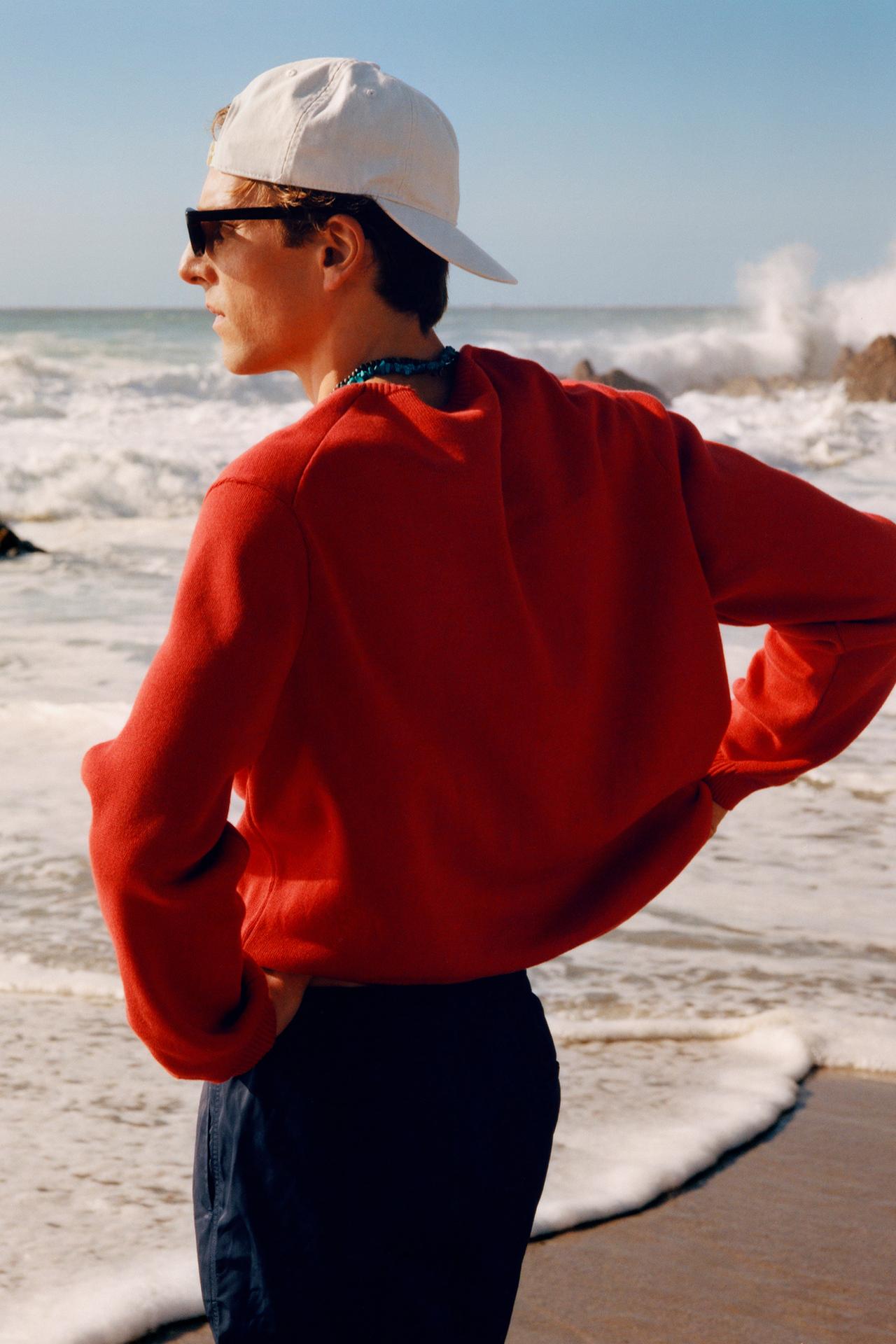 Длинные плавки AARON LEVINE X ZARA + кепка из стёганого хлопка
