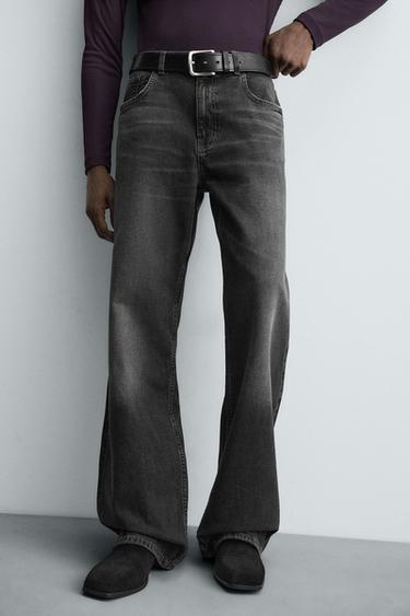 JEAN FLARE FIT - Gris moyen de Zara - Image 4