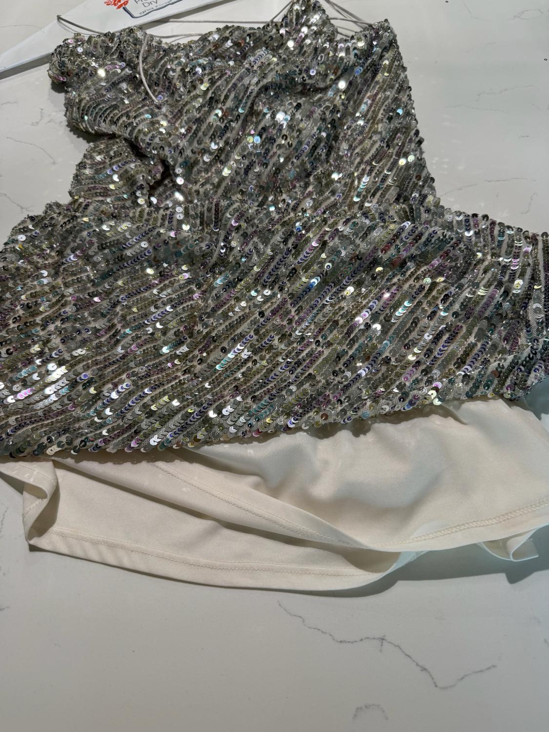 SEQUIN DRESS WITH FRINGE - Image 7