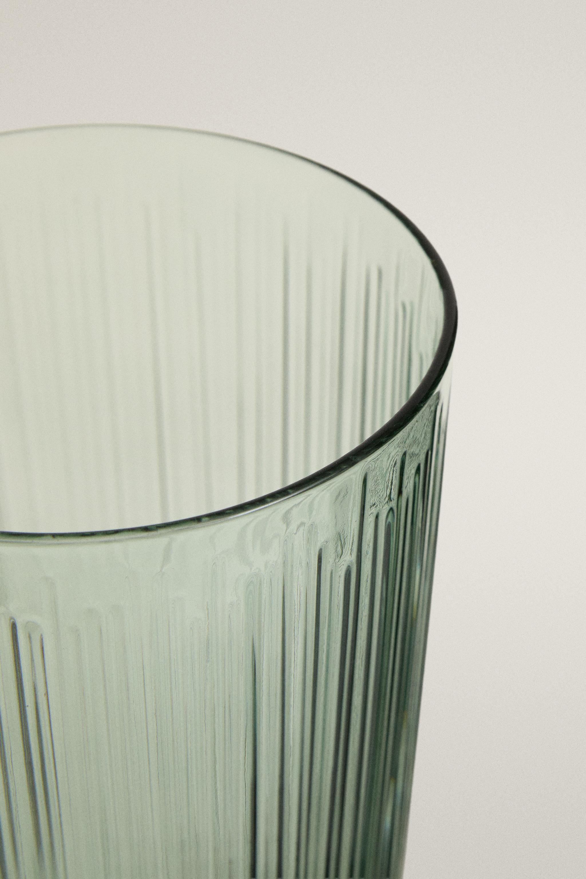 TALL DECORATIVE GLASS VASE