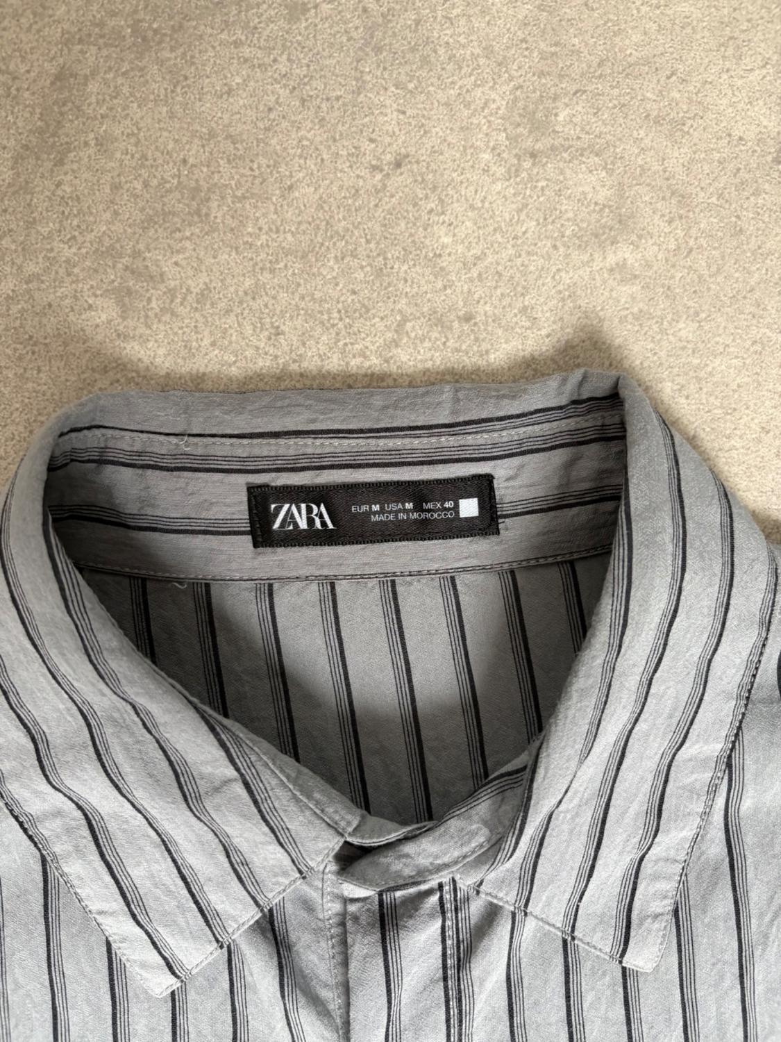 STRIPED VISCOSE SHIRT - Image 3