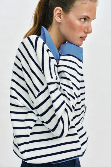 POLO PUNTO RAYAS - rayas de Zara