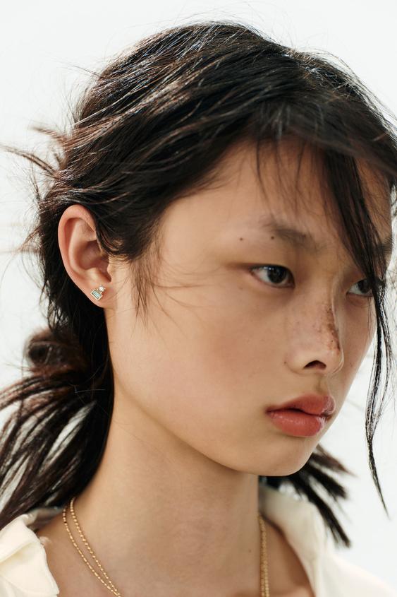 LOT DE 7 MINI BOUCLES D’OREILLES BRILLANT - Multicolore de Zara - Image 2