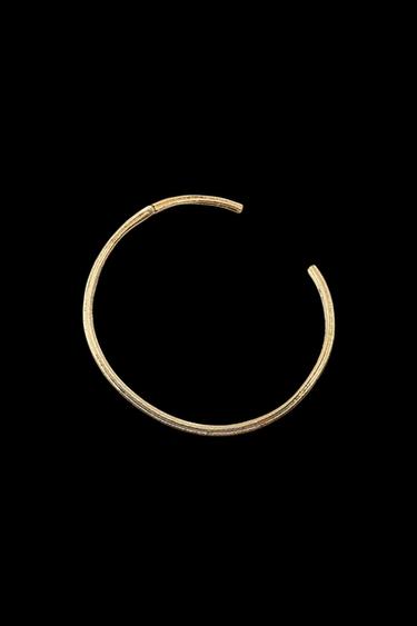 COLLAR CHOKER TEXTURA - Dorado de Zara