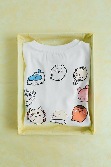 CHIIKAWA © NAGANO PRINT AND LABEL T-SHIRT - White by Zara