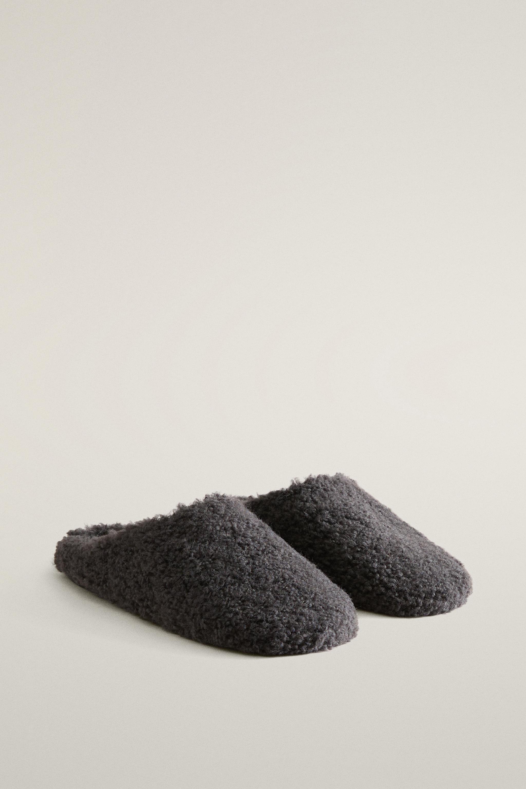 MULES EFFET PEAU DE MOUTON