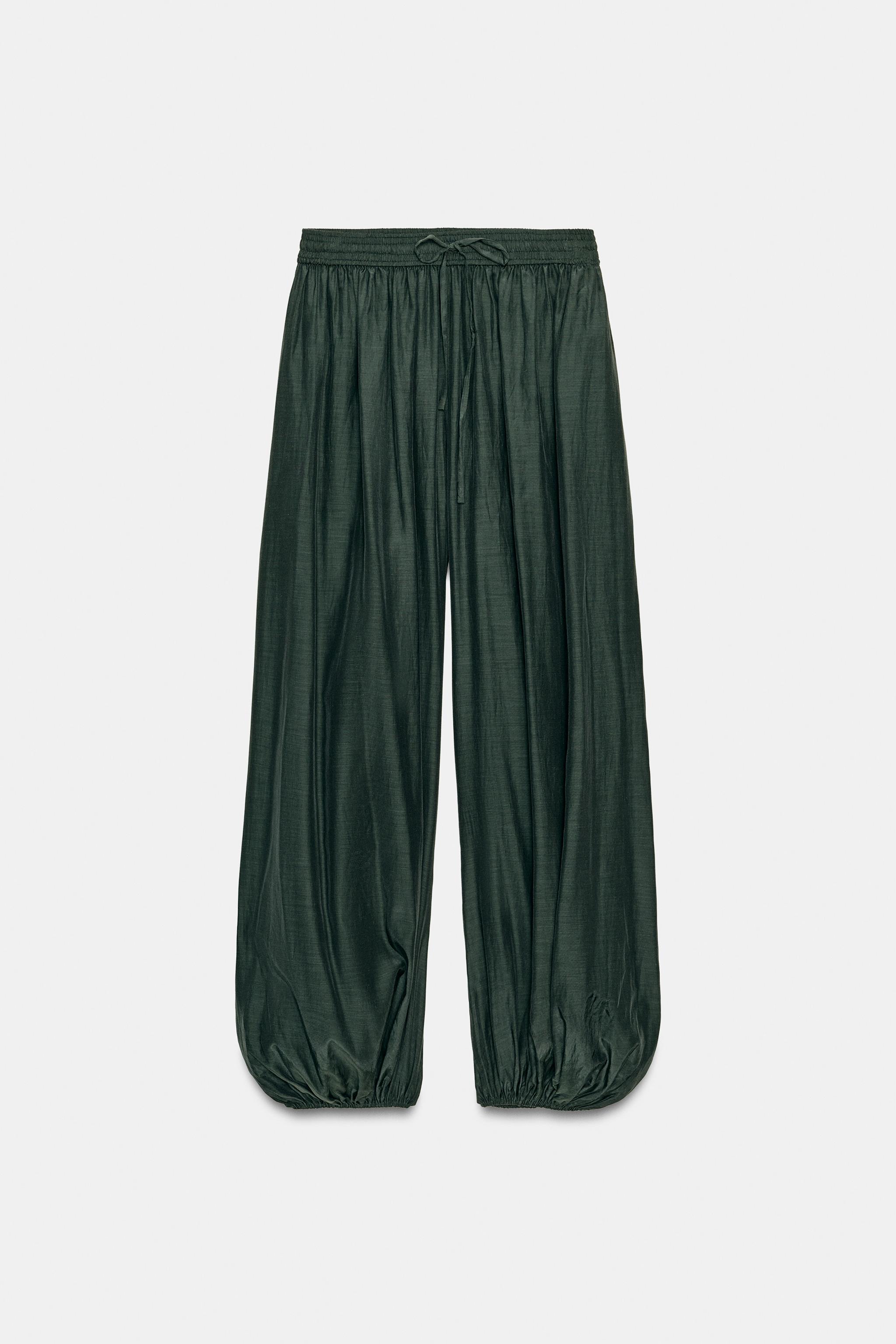 ZW COLLECTION SAROUEL TROUSERS - Blue | ZARA South Africa