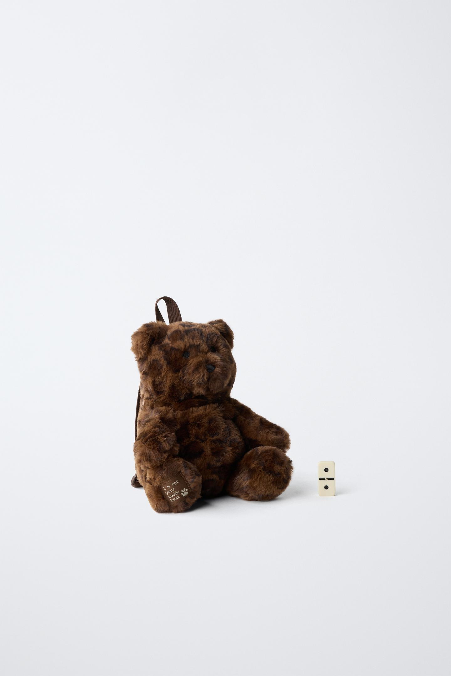 Рюкзак Zara Bear для детей, цвет: Коричневый — фото 6