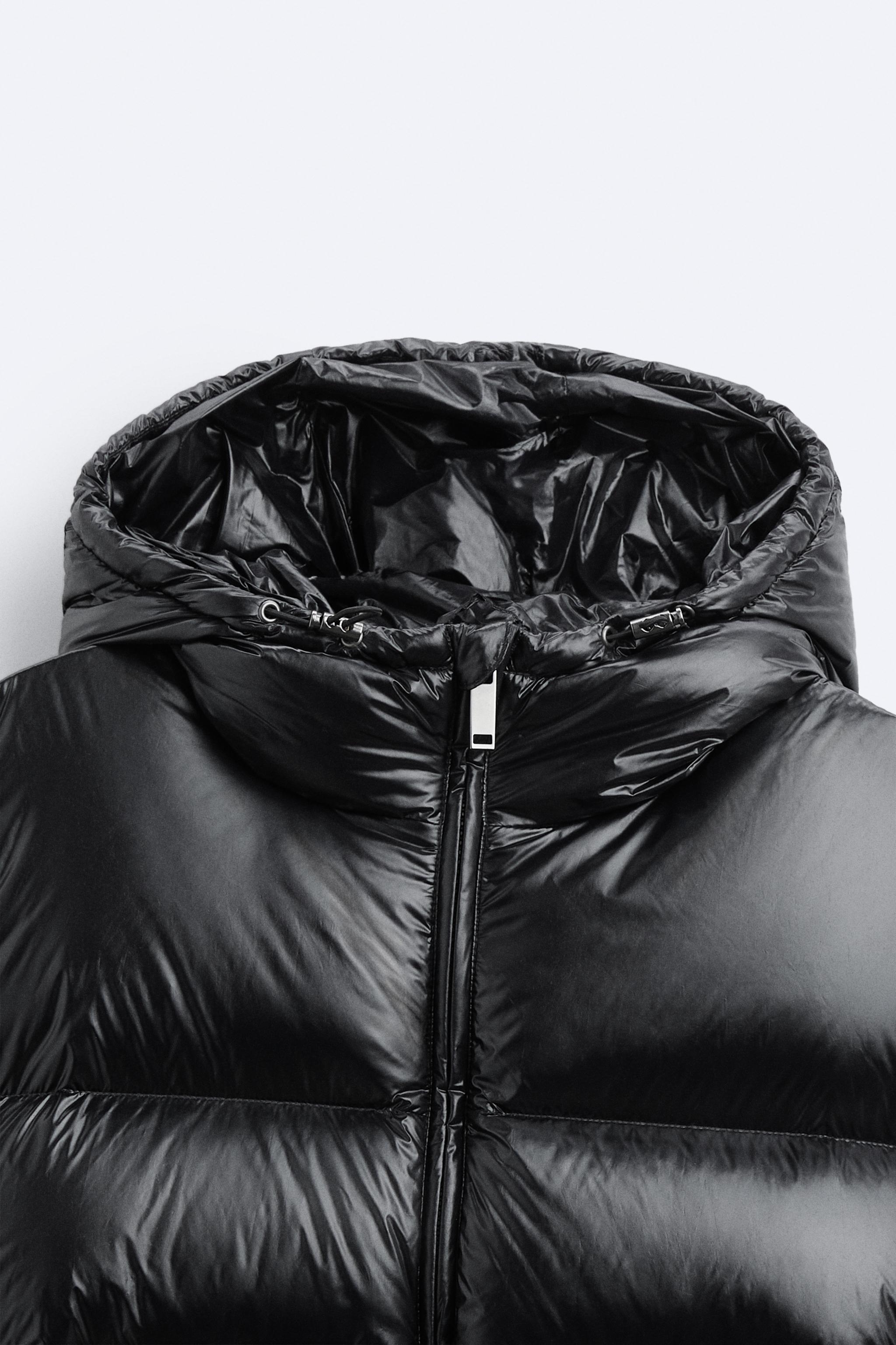 100% FEATHER DOWN PUFFER JACKET