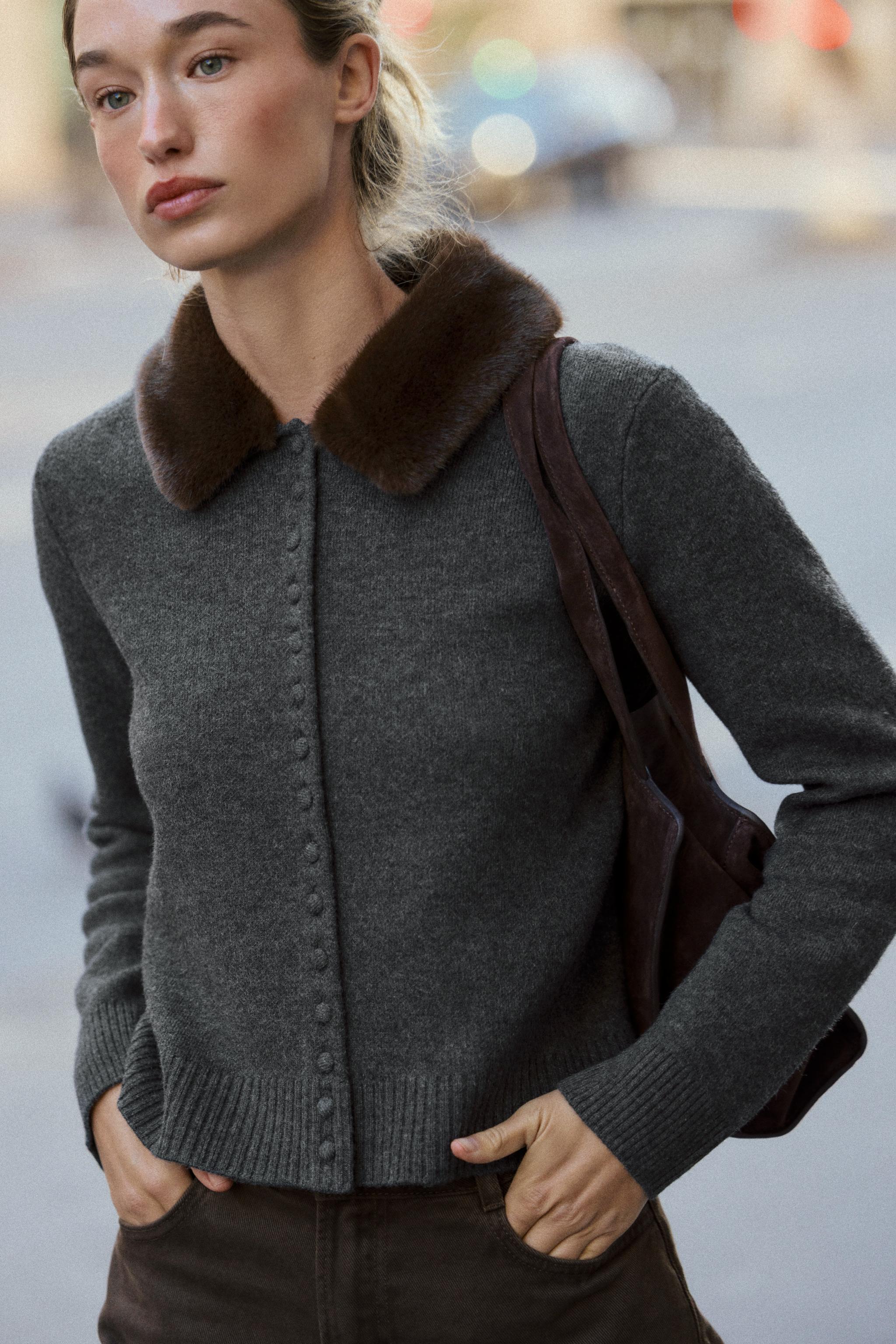 レディース厚手カーディガン | ZARA 日本