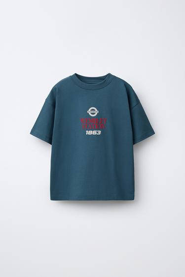 MAJICA S POTISKOM UNDERGROUND LONDON © - Modra od Zare