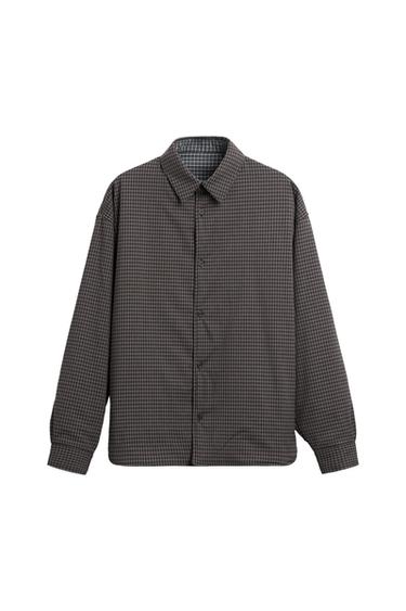 REVERSIBLE CHECK OVERSHIRT